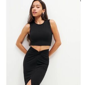 Reformation - Rylan 2 piece knit set, M NWT